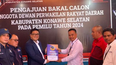 Menjadi Parpol Pertama yang Daftar di KPU, Nasdem Konsel Target Jadi Pemenag Pemilu 2024