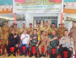 Wabup Rasyid Dampingi Tim Wasev Mabes TNI AD Tinjau TMMD ke-116 di Kecamatan Laonti