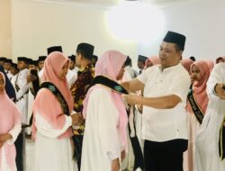 Hadiri Penamatan Santri MTS, Bupati Ruksamin Sumbang Ratusan Juta dan Sapi Kurban
