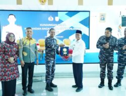 Rawat Silaturahmi, Bupati Konsel Terima Kunker Danlanal Kendari