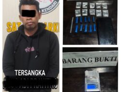 Polisi Tangkap Pengedar Narkoba di Kendari, 4 Gram Sabu Diamankan