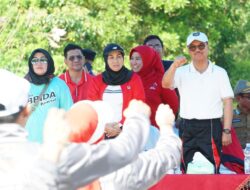Lomba Gerak Jalan Meriahkan Perayaan HUT RI ke 78 di Tingkat Kabupaten Konsel