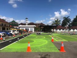 Kini Lintasan Uji Praktik Pembuatan SIM C Dirubah Menjadi Letter S