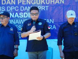 AJP Resmi Kukuhkan Pengurus DPC dan DPRt Kecamatan Ranomeeto dan Ranomeeto Barat
