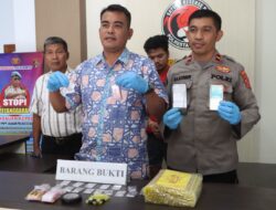 Polisi Ringkus Pengedar Narkoba di Kendari