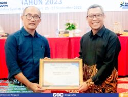 Jadi yang Terbaik se-Sultra, Dikbud Konsel Dapat Penghargaan dari BGP