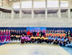 Gercep! Persani Konsel Baru Sehari Dikukuhkan,Langsung Tancap Gas Gelar Lomba Senam Kreasi