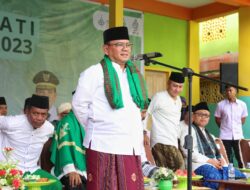 Momen HSN 2023, Pj Gubernur Sultra Ajak Santri Lanjutkan Perjuangan Sesepuh