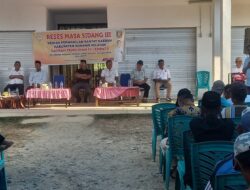 Wakil Ketua DPRD Konsel, Serahkan Bantuan Alsintan Saat Serap Aspirasi Masyarakat Marga Cinta
