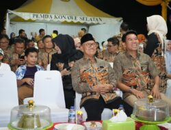 Sambut Tahun Baru Bersama Masyarakat, Bupati Surunuddin Komitmen Wujudkan Infrastruktur dan SDM Berdaya Saing