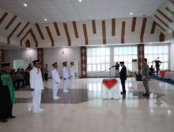 Lantik 4 Kades PAW, Bupati Surunuddin: Lanjutkan Program Pembangunan Desa Maju Konsel Hebat