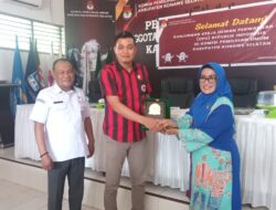KPU Konsel Terima Kunjungan Anggota Komite I DPD RI