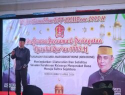 Ketua DPW PPP Sultra Andi Sumangerukka dan Ketua DPD Gerindra Sultra Andi Ady Aksar Bersatu dalam Buka Puasa Bersama