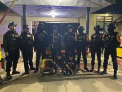 Tiga Pria Bawa Sajam dan Hendak Mencuri Jelang Lebaran Diamankan Tim Patroli Samapta Polda Sultra