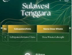Desa Wisata Labengki Raih 50 Besar di Anugerah Desa Wisata Indonesia 2024