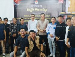 Kolaborasi KPU Konawe Selatan dan Insan Pers di Coffee Morning Demi Pilkada Berkualitas