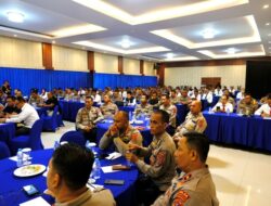 Rakernis Ops Mantap Praja Anoa 2024, Wakapolda Sultra Sampaikan Arahan Presiden Jokowi