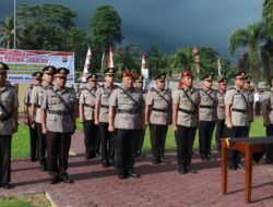 3 Kasat dan 8 Kapolsek di Polres Konawe Selatan Berganti