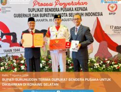 Duplikat Bendera Pusaka Siap Dikibarkan Di Konsel