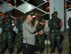 Personel TNI-Polri Sukses Laksanakan Pengamanan Pendaftaran Calon Bupati dan Wakil Bupati di KPU Konsel