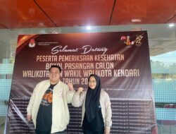 Paslon Yudhi-Nirna Resmi Dinyatakan Sehat, Siap Realisasikan Program ‘Kendari Menyala’