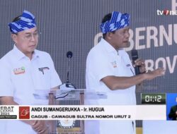 Debat Perdana, ASR-Hugua Jabarkan Program Peningkatan Partisipasi Pendidikan Tinggi