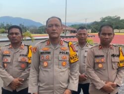 Kapolres Konut Pimpin Apel Siaga Antisipasi Kamtibmas Pasca Pelantikan Presiden