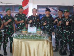 Danyon 725 Woroagi Berikan Kejutan Istimewa di HUT ke-79 Korps Brimob Polri, Simbol Sinergi TNI-Polri di Sulawesi Tenggara