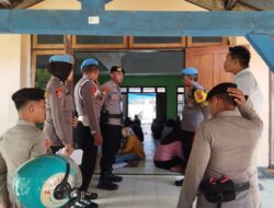 Polresta Kendari Amankan Proses Pelipatan Surat Suara Pilkada 2024