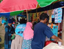 Pedagang Lokal Ketiban Rezeki di Kampanye Akbar Adi-James