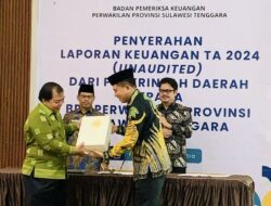 Laporkan LKPD Unaudited 2024, Bupati Konsel Komitmen Kelola Keuangan dengan Transparan