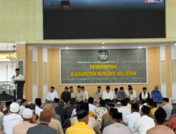 Irham Kalenggo dan Wahyu Ade Pratama Akan Salat Id Bersama Warga di Halaman Kantor Bupati Konawe Selatan