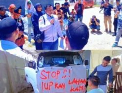 PT CKS Diduga Langgar Aturan Tambang dan Cemari Lingkungan, Warga Moramo Utara Gelar Aksi Protes