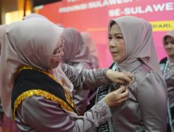 Pelantikan Serentak Bunda PAUD dan Literasi se-Sultra, Ny. Nurlita Jaya Siap Majukan Pendidikan Konsel