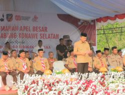 Bupati Konsel Buka Perkemahan Akbar Pramuka, Tekankan Pentingnya Generasi Muda SETARA