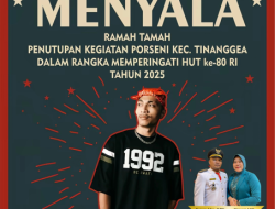 Bersiap Goyang Tabola Bale, Juan Reza Akan Guncang Malam Puncak Porseni di Tinanggea Konsel