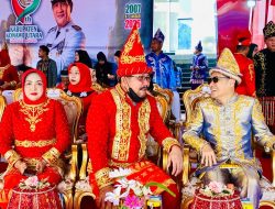 Sekda Ichsan Porosi Hadiri Upacara Peringatan HUT Kabupaten Konut ke 19