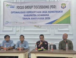 BPJS Ketenagakerjaan Beri Perlindungan Jaminan Sosial  Bagi Pekerja Konstruksi di Bombana   