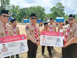Bupati Konsel Buka Kemah Akbar Pramuka dalam Rangka HUT ke-23 Konsel dan Hardiknas 2026