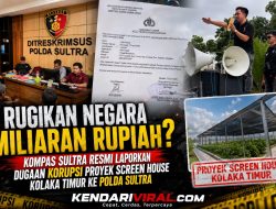 Diduga Rugikan Negara hingga Rp1 Miliar, Proyek Screen House Kolaka Timur Dilaporkan ke Polda Sultra