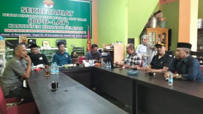 Kepanitiaan Resmi Terbentuk, DPD Lembaga Adat Tolaki Konawe Selatan Siap Dikukuhkan Akhir Juli