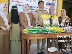 GPM di Ranomeeto Dinas Ketapang Sediakan Beras dan Telur