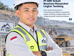 PT GMS Pastikan Komitmen Beasiswa Masyarakat Lingkar Tambang, Usulan Kembali Diajukan Awal 2027